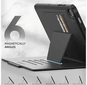 for Galaxy Tab A9+ Plus 5G Tablet Case 11'', Smart Auto Sleep Cover with Magnetic Multi-Angles Stand, Card Slot Case for Galaxy Tab A9 Plus/ A9+ 11'' SM-X210/X216/X218 (Black) for Galaxy Tab A9+ Plus 5G Tablet Case 11'', Smart Auto Sleep Cover with Magnetic Multi-Angles Stand, Card Slot Case for Galaxy Tab A9 Plus/ A9+ 11'' SM-X210/X216/X218 (Black)