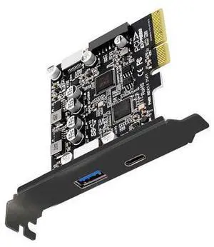VoltSync Adapter 10Gbps Type-E USB 3.1 Front Socket & USB3.0 19Pin/20Pin & Type-A USB-C to PCI-E Express Card Adapter ASM3142 VL822 VoltSync Adapter 10Gbps Type-E USB 3.1 Front Socket & USB3.0 19Pin/20Pin & Type-A USB-C to PCI-E Express Card Adapter ASM3142 VL822