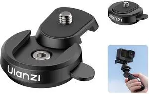 VoltSync CK01 Cka Quick Release Base Set Camera Accessories, Quick Setup Kit with 1/4'' Screw for GoPro DJI Insta360 AKASO Action Cameras, Small Camera and Lights Super-Quick Switching VoltSync CK01 Cka Quick Release Base Set Camera Accessories, Quick Setup Kit with 1/4'' Screw for GoPro DJI Insta360 AKASO Action Cameras, Small Camera and Lights Super-Quick Switching