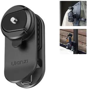 VoltSync CK02 Cka Quick Release Camera Backpack Mount Clip, Magnetic Mount Stand with Standard 1/4" Thread for GoPro Hero, Insta360, DJI Osmo, Action Cameras, Smartphones VoltSync CK02 Cka Quick Release Camera Backpack Mount Clip, Magnetic Mount Stand with Standard 1/4" Thread for GoPro Hero, Insta360, DJI Osmo, Action Cameras, Smartphones