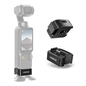 VoltSync PK-11 Pocket 3 Charging Adapter Base for DJI Osmo Pocket 3/Xtra Muse, Type-C Full-Function Port with 1/4 Screw Hole, Compatibility: Osmo Pocket 3, Black VoltSync PK-11 Pocket 3 Charging Adapter Base for DJI Osmo Pocket 3/Xtra Muse, Type-C Full-Function Port with 1/4 Screw Hole, Compatibility: Osmo Pocket 3, Black