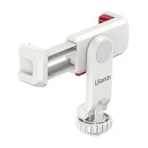 VoltSync Phone Tripod Mount ST-06S White, Universal Smartphone Mount Adapter with 2 Cold Shoe, 360° Rotates and Adjustable Cell Phone Clip Clamp Holder, Compatible with iPhone, Samsung Galaxy and More VoltSync Phone Tripod Mount ST-06S White, Universal Smartphone Mount Adapter with 2 Cold Shoe, 360° Rotates and Adjustable Cell Phone Clip Clamp Holder, Compatible with iPhone, Samsung Galaxy and More