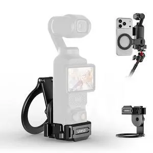 VoltSync Magnetic Mount Stand for DJI Osmo Pocket 4 3 Accessories, Aluminium Pocket 3 Adapter with 1/4'' Screw/Cold Shoe/Action Mount, 360° Expand Xtra Muse Magnetic Mount for Outdoor Vlog Live Gym VoltSync Magnetic Mount Stand for DJI Osmo Pocket 4 3 Accessories, Aluminium Pocket 3 Adapter with 1/4'' Screw/Cold Shoe/Action Mount, 360° Expand Xtra Muse Magnetic Mount for Outdoor Vlog Live Gym