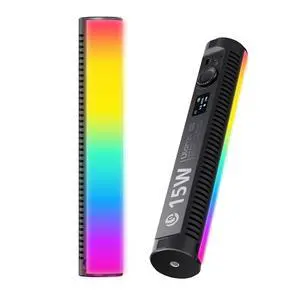 VoltSync B15RGB Magnetic RGB Light Wand - Handheld LED Video Light Stick with Diffuser, 3300mAh 1800-9000K 20 Effect Dimmable Camera Tube Light for Video Recording Studio Photography TikTok YouTube Vl VoltSync B15RGB Magnetic RGB Light Wand - Handheld LED Video Light Stick with Diffuser, 3300mAh 1800-9000K 20 Effect Dimmable Camera Tube Light for Video Recording Studio Photography TikTok YouTube Vl