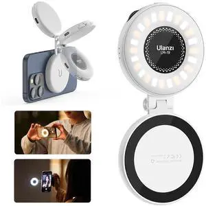VoltSync Magnetic Selfie Light White, LED Fill Light Compatible with Magsafe, LED Selfie Ring Light Included Sticky Ring for Phones, for Selfies/Photography/TikTok/Zoom Calls/Video Recording VoltSync Magnetic Selfie Light White, LED Fill Light Compatible with Magsafe, LED Selfie Ring Light Included Sticky Ring for Phones, for Selfies/Photography/TikTok/Zoom Calls/Video Recording