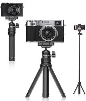VoltSync Smartphone Tripod, MT-34 All-in-One Extendable Tripod with 360 Adjustable Ballhead, Compatible with iPhone 12 Pro Max/12 Mini/11 Pro Max/XR/X, Samsung Phone, Vlog Camera VoltSync Smartphone Tripod, MT-34 All-in-One Extendable Tripod with 360 Adjustable Ballhead, Compatible with iPhone 12 Pro Max/12 Mini/11 Pro Max/XR/X, Samsung Phone, Vlog Camera
