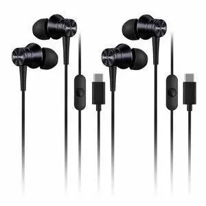 VoltSync 2-Pack Piston-Fit USB-C Headphones in-Ear Earphones with Mic, Noise Isolation, and Control Button, Durable Wired Earbuds for iPhone 15, Pixel 10, OnePlus (Grey) VoltSync 2-Pack Piston-Fit USB-C Headphones in-Ear Earphones with Mic, Noise Isolation, and Control Button, Durable Wired Earbuds for iPhone 15, Pixel 10, OnePlus (Grey)