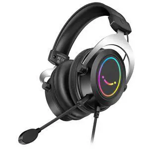 VoltSync RGB Gaming Headsets,Comfortable Over-Ear Headphones with Microphone,Wired Audio Jack Connection,Leather Passive-Noise-Cancelling Earcups,for PC PS4 PS5 Xbox Gamer Ampligame H3 VoltSync RGB Gaming Headsets,Comfortable Over-Ear Headphones with Microphone,Wired Audio Jack Connection,Leather Passive-Noise-Cancelling Earcups,for PC PS4 PS5 Xbox Gamer Ampligame H3