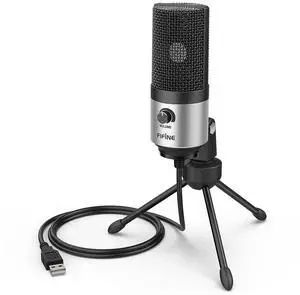 K669 Silver USB Microphone for Zoom Video Meeting Online Class K669 Silver USB Microphone for Zoom Video Meeting Online Class