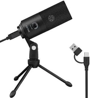 VoltSync USB Microphone, Metal Condenser Recording Microphone for MAC OS, Windows, Cardioid Laptop Mic for Recording Vocals, Voice Overs, Streaming, Meeting and YouTube Videos-K669B VoltSync USB Microphone, Metal Condenser Recording Microphone for MAC OS, Windows, Cardioid Laptop Mic for Recording Vocals, Voice Overs, Streaming, Meeting and YouTube Videos-K669B