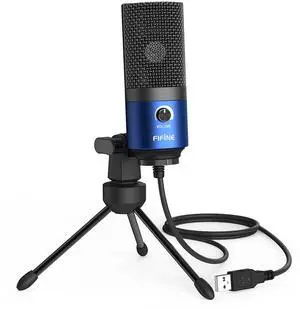 VoltSync USB Computer Microphone for Recording YouTube Video Voice Over Vocals for Mac & PC, Condenser Mic with Gain Control for Home Studio, Plug & Play - K669L VoltSync USB Computer Microphone for Recording YouTube Video Voice Over Vocals for Mac & PC, Condenser Mic with Gain Control for Home Studio, Plug & Play - K669L