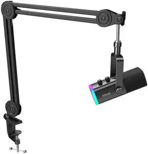 VoltSync XLR/USB Microphone and Heavy Duty Boom Arm Kit, PC Computer Gaming Streaming Mic with RGB Light, Mute Button, Headphones Jack, Microphone Arm Stand Bundle for Podcast Recording (AM8+BM63) VoltSync XLR/USB Microphone and Heavy Duty Boom Arm Kit, PC Computer Gaming Streaming Mic with RGB Light, Mute Button, Headphones Jack, Microphone Arm Stand Bundle for Podcast Recording (AM8+BM63)