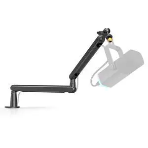 VoltSync Microphone Boom Arm, Low Profile Adjustable Stick Microphone Arm Stand with Desk Mount Clamp, Screw Adapter, Cable Management, for Podcast Streaming Gaming Studio-BM88 VoltSync Microphone Boom Arm, Low Profile Adjustable Stick Microphone Arm Stand with Desk Mount Clamp, Screw Adapter, Cable Management, for Podcast Streaming Gaming Studio-BM88