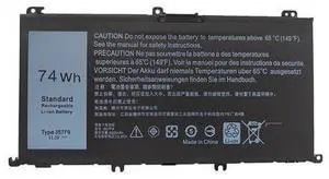 357F9 Replacement Battery for Dell Inspiron 15 7559 7567 7000 Series | 11.1V 74Wh 6330mAh Li-Polymer | Compatible with 00GFJ6 0357F9 P57F001 | 2-Year Warranty 357F9 Replacement Battery for Dell Inspiron 15 7559 7567 7000 Series | 11.1V 74Wh 6330mAh Li-Polymer | Compatible with 00GFJ6 0357F9 P57F001 | 2-Year Warranty