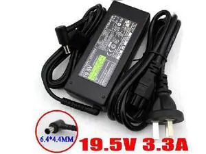 Laptop Charger AC Adapter Power Supply 65w for Sony 19.5V 3.3A VGP-AC19V43 Laptop Charger AC Adapter Power Supply 65w for Sony 19.5V 3.3A VGP-AC19V43