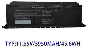 PS0132NA1BRS 45.6Wh Replacement Battery for Toshiba Laptop 11.55V 3950mAh Li-ion Brand New Black PS0132NA1BRS 45.6Wh Replacement Battery for Toshiba Laptop 11.55V 3950mAh Li-ion Brand New Black