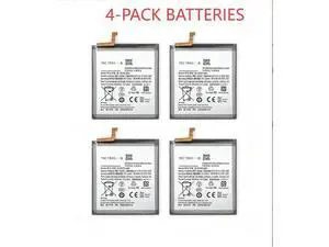 4-Pack EB-BG991ABY 3.88V 4000mAh 15.52Wh Li-ion Battery for Samsung Galaxy S21 G990 S21 5G G991 Grade A Cells 4-Pack EB-BG991ABY 3.88V 4000mAh 15.52Wh Li-ion Battery for Samsung Galaxy S21 G990 S21 5G G991 Grade A Cells