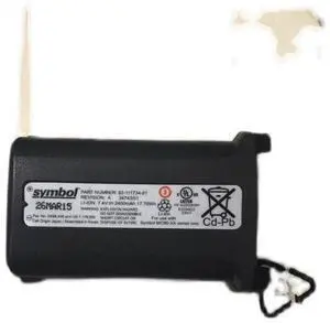 New 82-111734-01 2600mAh Li-ion Battery for Symbol MC9060 MC9090 MC9190 MC92N0 Replaces Motorola MC9000 Series Grade A Cells 12 Month Warranty New 82-111734-01 2600mAh Li-ion Battery for Symbol MC9060 MC9090 MC9190 MC92N0 Replaces Motorola MC9000 Series Grade A Cells 12 Month Warranty