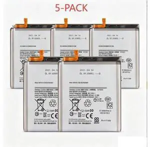 4-Pack EB-BG998ABY 3.88V 5000mAh 19.4Wh Li-ion Battery for Samsung Galaxy S21 Ultra 5G G998 G998U Grade A Cells 4-Pack EB-BG998ABY 3.88V 5000mAh 19.4Wh Li-ion Battery for Samsung Galaxy S21 Ultra 5G G998 G998U Grade A Cells