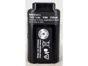 Paslode 902654 Li-Ion 7.4V 2100mAh 16Wh Rechargeable Battery Pack for CFN325XP Paslode 902654 Li-Ion 7.4V 2100mAh 16Wh Rechargeable Battery Pack for CFN325XP