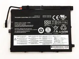 33WH 45N1728 battery for Lenovo ThinkPad Tablet 10 33WH 45N1728 battery for Lenovo ThinkPad Tablet 10