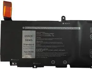56WH 5XJ6R battery for DELL XPS 17 9700 9710 9720 9730 Series 56WH 5XJ6R battery for DELL XPS 17 9700 9710 9720 9730 Series