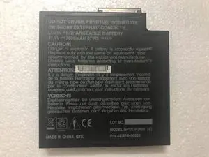 Replacement MultiBay Battery BP3S3P2900-2 for Getac B300 B300X - 10.8V/11.1V 8700mAh (Optical Bay / Second Battery) Replacement MultiBay Battery BP3S3P2900-2 for Getac B300 B300X - 10.8V/11.1V 8700mAh (Optical Bay / Second Battery)