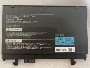 40WH PC-VP-WP150 battery for NEC PC-VP-WP150 laptop 40WH PC-VP-WP150 battery for NEC PC-VP-WP150 laptop
