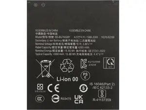 10-Pack EB-BG766GBY 4350mAh 0 Cycle 3.85V Li-Polymer Battery for Samsung Galaxy Xcover 7 Pro G766B G766U Zero Cycle, Smart Chip Protection 10-Pack EB-BG766GBY 4350mAh 0 Cycle 3.85V Li-Polymer Battery for Samsung Galaxy Xcover 7 Pro G766B G766U Zero Cycle, Smart Chip Protection