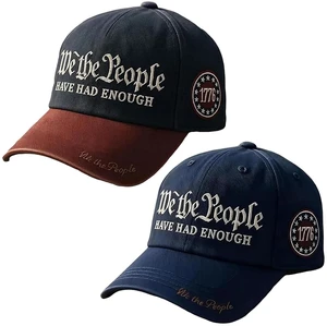 We The People Hat, We The People Have Had Enough Hat Patriotic Baseball Cap, Embroidered Hats Caps for Men Women We The People Hat, We The People Have Had Enough Hat Patriotic Baseball Cap, Embroidered Hats Caps for Men Women
