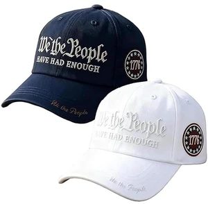 We The People Hat, We The People Have Had Enough Hat Patriotic Baseball Cap, Embroidered Hats Caps for Men Women We The People Hat, We The People Have Had Enough Hat Patriotic Baseball Cap, Embroidered Hats Caps for Men Women