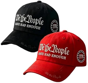 We The People Hat, We The People Have Had Enough Hat Patriotic Baseball Cap, Embroidered Hats Caps for Men Women We The People Hat, We The People Have Had Enough Hat Patriotic Baseball Cap, Embroidered Hats Caps for Men Women