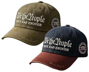 We The People Hat, We The People Have Had Enough Hat Patriotic Baseball Cap, Embroidered Hats Caps for Men Women We The People Hat, We The People Have Had Enough Hat Patriotic Baseball Cap, Embroidered Hats Caps for Men Women