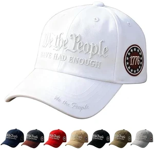 We The People Hat, We The People Have Had Enough Hat Patriotic Baseball Cap, Embroidered Hats Caps for Men Women We The People Hat, We The People Have Had Enough Hat Patriotic Baseball Cap, Embroidered Hats Caps for Men Women