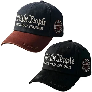 We The People Hat, We The People Have Had Enough Hat Patriotic Baseball Cap, Embroidered Hats Caps for Men Women We The People Hat, We The People Have Had Enough Hat Patriotic Baseball Cap, Embroidered Hats Caps for Men Women