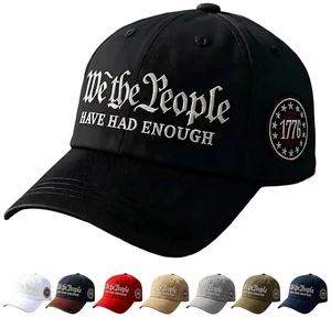 We The People Hat, We The People Have Had Enough Hat Patriotic Baseball Cap, Embroidered Hats Caps for Men Women We The People Hat, We The People Have Had Enough Hat Patriotic Baseball Cap, Embroidered Hats Caps for Men Women