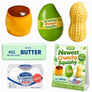 5PCS Crunchy Squishy Slow Crunchy Squishies Squeeze Stress Ball (5pcs) 5PCS Crunchy Squishy Slow Crunchy Squishies Squeeze Stress Ball (5pcs)