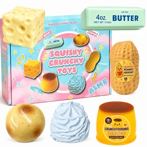6 Pack Crunchy Squishy Box Slow Crunchy Squishies Mystery Fun Set 6 Pack Crunchy Squishy Box Slow Crunchy Squishies Mystery Fun Set