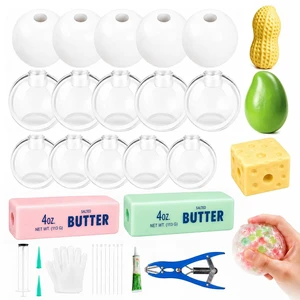 25PCS Squishy Making Kit DIY Squishy Maker Skin (25PCS (No Fillers) 25PCS Squishy Making Kit DIY Squishy Maker Skin (25PCS (No Fillers)