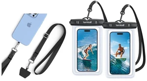 [2Pack Cell Phone Lanyard Crossbody & Waterproof Phone Pouch Case [2Pack Cell Phone Lanyard Crossbody & Waterproof Phone Pouch Case