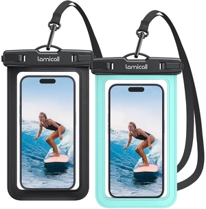 2Packs Waterproof Pouches, Beach Vacation Essentials for Wemen Men 2Packs Waterproof Pouches, Beach Vacation Essentials for Wemen Men