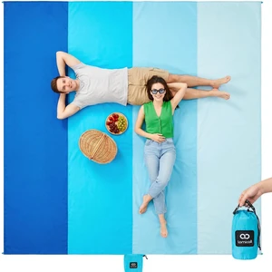 Oversized & Lightweight Beach Blanket Sandproof Waterproof Oversized & Lightweight Beach Blanket Sandproof Waterproof