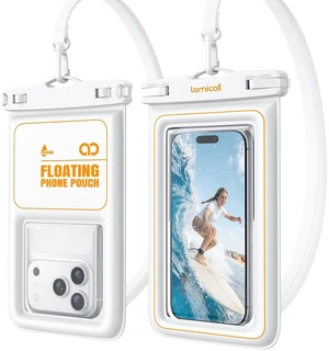 Floating Waterproof Phone Pouch 2 Pack, Cruise & Travel Essentials Floating Waterproof Phone Pouch 2 Pack, Cruise & Travel Essentials