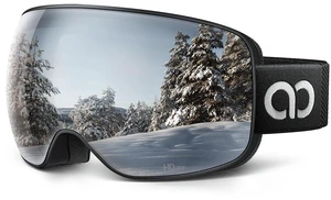 Ski Goggles with 3X Anti-Fog - 100% UV Protection, OTG, Gifts for Skiing, Snowboard, Snowmobile, Men, Women Ski Goggles with 3X Anti-Fog - 100% UV Protection, OTG, Gifts for Skiing, Snowboard, Snowmobile, Men, Women