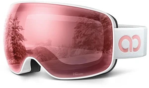 Ski Goggles with 3X Anti-Fog - 100% UV Protection, OTG, Gifts for Skiing, Snowboard, Snowmobile, Men, Women Ski Goggles with 3X Anti-Fog - 100% UV Protection, OTG, Gifts for Skiing, Snowboard, Snowmobile, Men, Women
