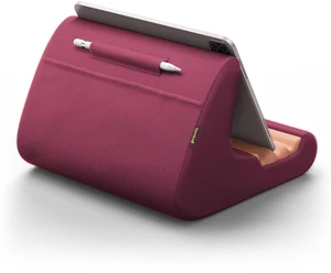 Tablet Holder, Tablet Pillow Stand - Tablet Pillow Soft Pad for Bed and Lap, with Stylus Mount & Pocket, for iPad Pro 12.9, Air, Mini, Kindle, Galaxy Tab and 4-13" Tablet, Dark Red Tablet Holder, Tablet Pillow Stand - Tablet Pillow Soft Pad for Bed and Lap, with Stylus Mount & Pocket, for iPad Pro 12.9, Air, Mini, Kindle, Galaxy Tab and 4-13" Tablet, Dark Red