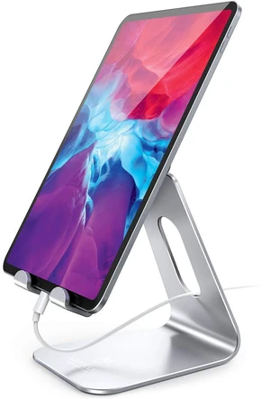 Tablet Stand Holder for Desk - Adjustable Stand for 4-13" Tablets Tablet Stand Holder for Desk - Adjustable Stand for 4-13" Tablets