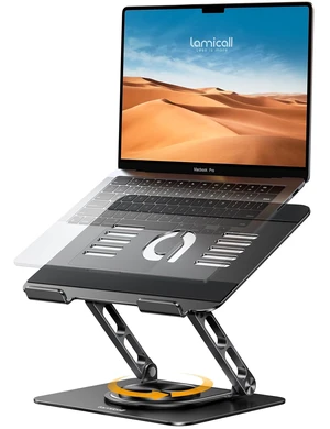 Aluminum Laptop Stand for Desk for MacBook Neo Air Pro 10-17.3'' Aluminum Laptop Stand for Desk for MacBook Neo Air Pro 10-17.3''