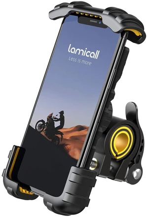 Bike Phone Holder Motorcycle Mount - One-Hand Operation, Lockable Bike Phone Holder Motorcycle Mount - One-Hand Operation, Lockable