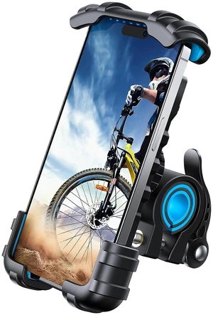 Bike Phone Holder Motorcycle Mount - One-Hand Operation, Lockable Bike Phone Holder Motorcycle Mount - One-Hand Operation, Lockable